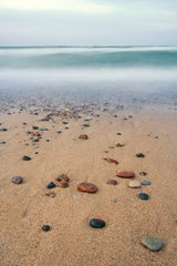 Stony beach