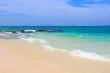 Sandy beach in Thailand