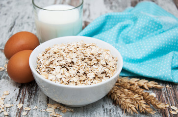 Bowl of oats