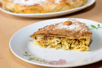Chicken Bastilla.