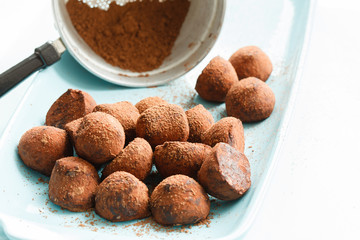 chocolate truffles