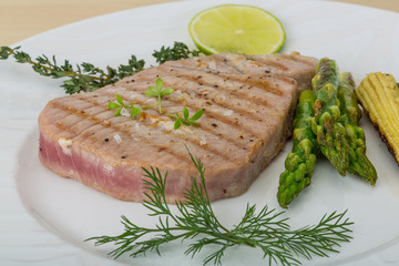 Grilled Tuna steak