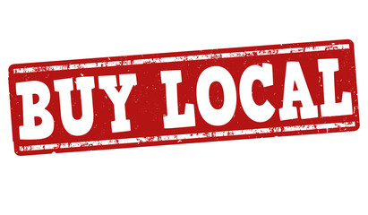 Buy local stamp