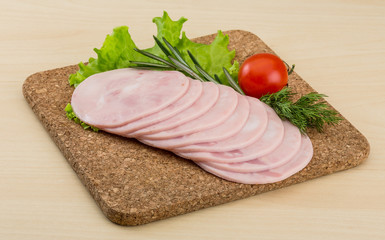 Sliced ham