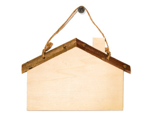 house shaped decoration hanging