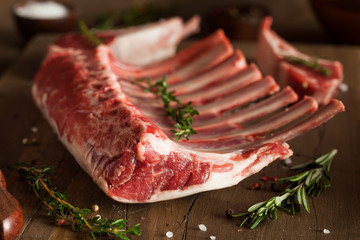 Organic Raw Lamb Chops