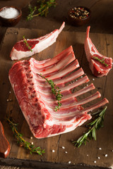 Organic Raw Lamb Chops