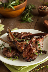 Organic Grilled Lamb Chops