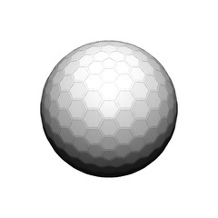 geometric sphere, honey comb grid