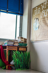 My classroom's book shelfs