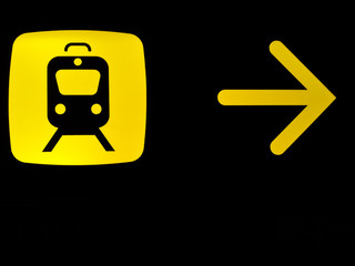 To the trains