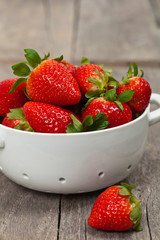 Strawberries. Selective focus.