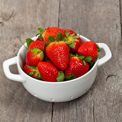 Strawberries. Selective focus.