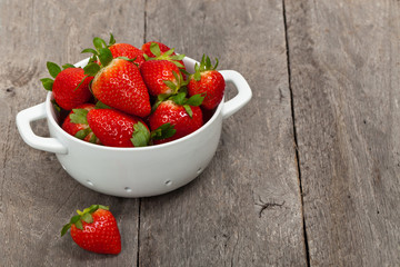 Strawberries. Selective focus.