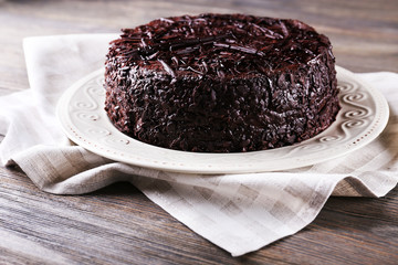 Delicious chocolate cake
