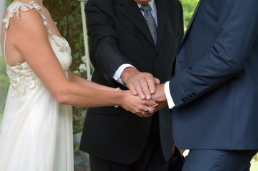 Wedding ceremony -exchange of wedding vows