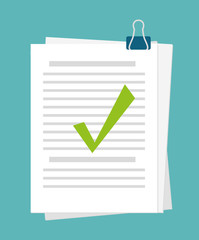 Survey design, vector illlustration.