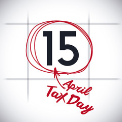 Taxes design, vector illustration.