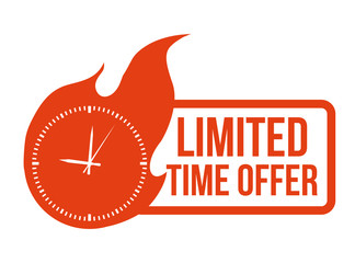Time design, vector illustration.