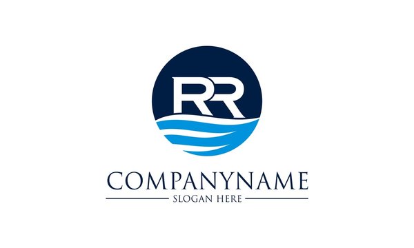 RR logo vector icon