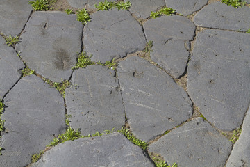 Naturpflasterstraße