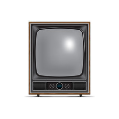 square screen retro tv