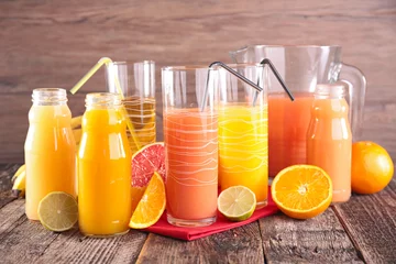 Foto auf Acrylglas Saft fruit juice