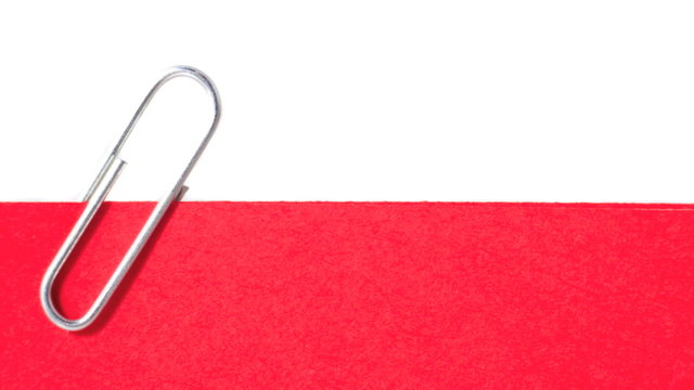 B&uuml;roklammer Hintergrund Konzept