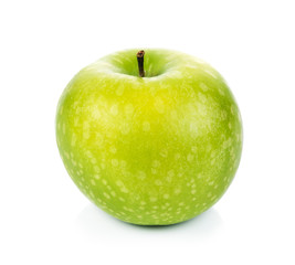 Green apple isolated on white background