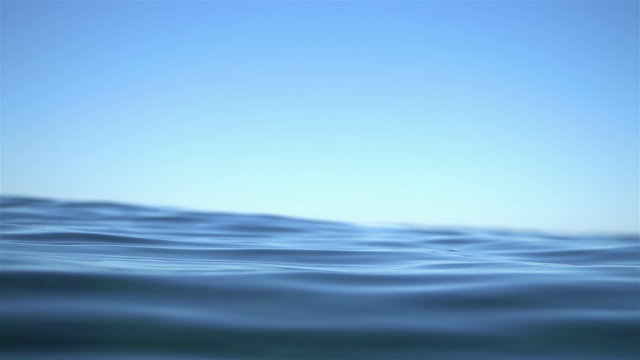 Slow Motion Ocean Water Texture Background