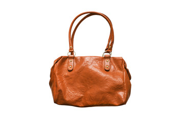 Naklejka premium Leather bag