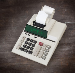 Old calculator - losses