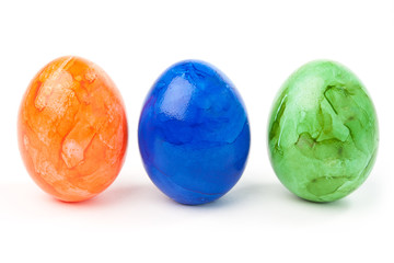 Obraz premium 3 Bunte Ostereier