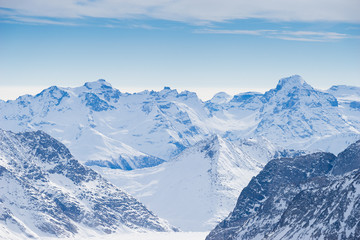 Swiss mountain, Jungfrau, Switzerland, ski resort