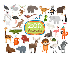Vector Zoo Animals