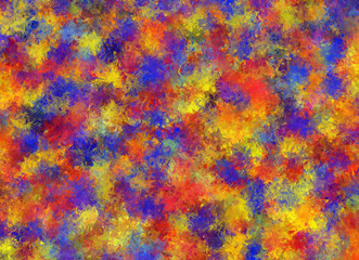 Abstract Pattern from Multicolored oil color Backgrounds