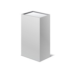 packing box bottle set icons vector  isolated white background