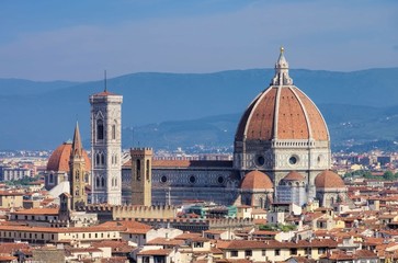 Fototapeta na wymiar Florenz Dom - Florence cathedral 11