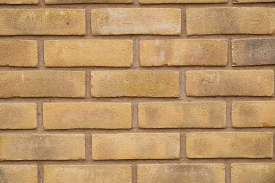Adobe Brick wall background in UK home..