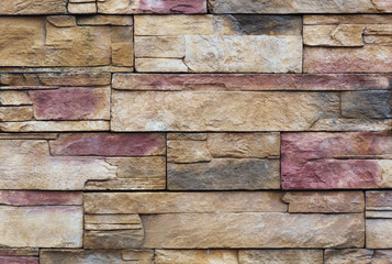 Wall brick color texture