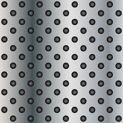 Metal perforated texture background