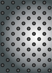 Metal perforated texture background