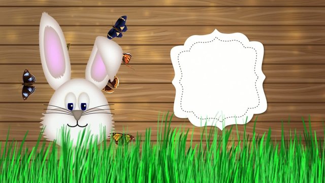 Frohe Ostern Osterhase Video Animation