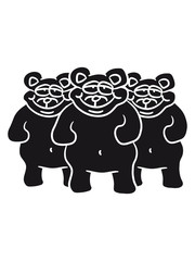 3 gummy bears friends Team