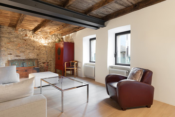 comfortable loft furnished