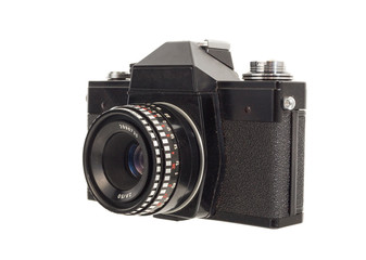 alte antike fotokamera, fotoapparat