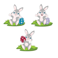 Easter bunny set