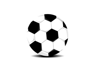 Obraz premium Football or soccer ball icon