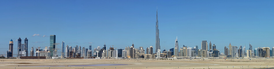 Skyline of Dubai