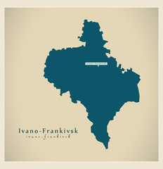 Modern Map - Ivano Frankivsk UA